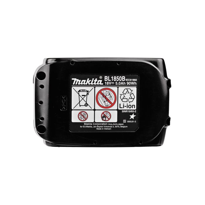 Makita BL1850 Battery Bundle – 3-Pack of 18V LXT 5.0Ah Li-Ion Cells