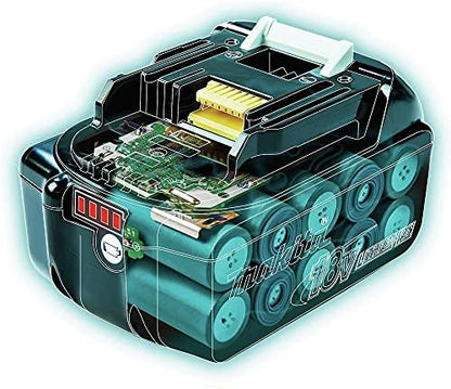 Set of 5 Makita BL1850B 18V LXT 5.0Ah Lithium-Ion Batteries